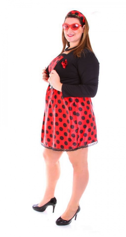 Alugar Fantasia Plus Size Branca de Neve Tremembé - Fantasia Plus Size Anos 60