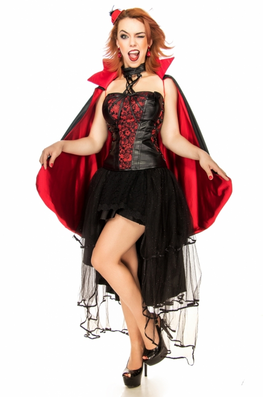 Aluguel de Fantasia Feminina de Halloween Preço Morro Grande - Aluguel de Fantasia Feminina com Corselet